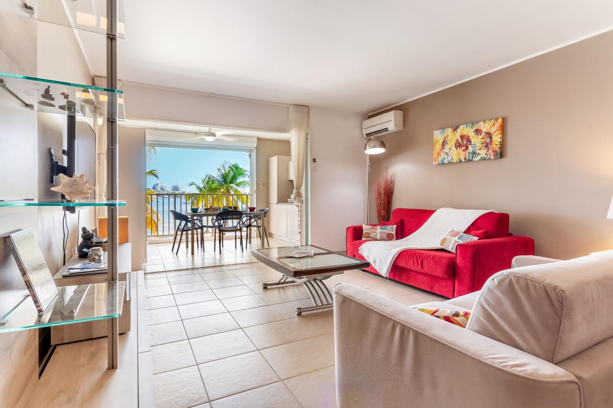 Vue Imprenable Sur Le Lagon, Appartement 1Ch 4P Baie Nettle Екстер'єр фото