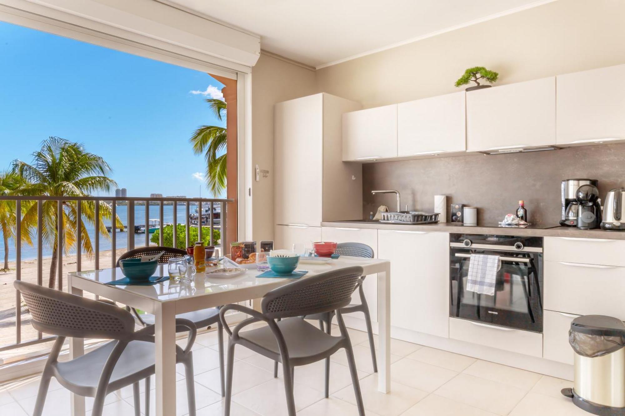 Vue Imprenable Sur Le Lagon, Appartement 1Ch 4P Baie Nettle Екстер'єр фото